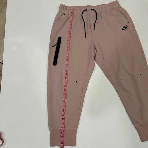 Nike Tech Fleece Joggers Women’s 1X Dusty Mauve Pink Sweatpants - Picture 6 of 8